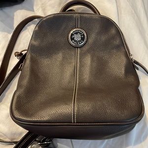 Dooney &Bourke  brown leather back pack